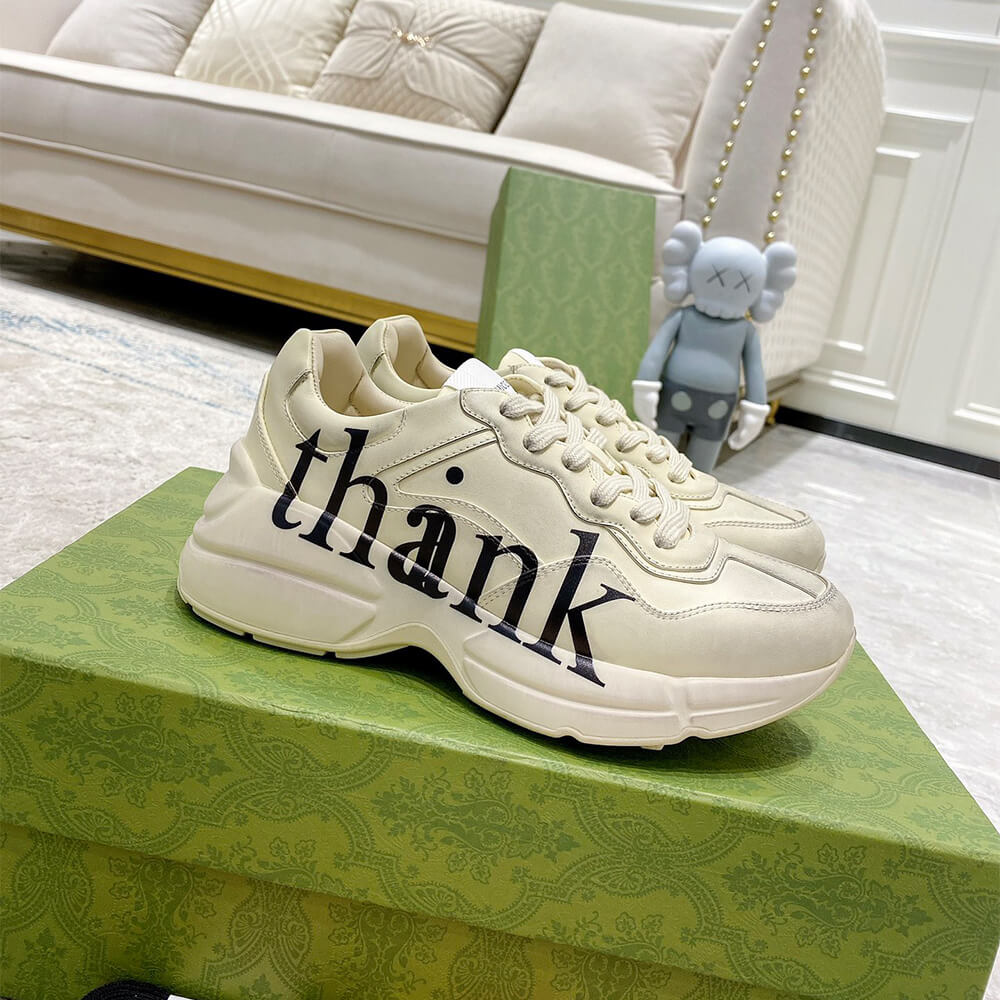 Gucci Rhyton  Think   Thank  Sneaker