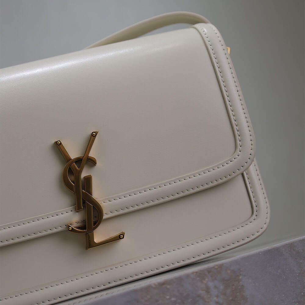 YSL SOLFERINO MEDIUM SATCHEL IN BOX SAINT LAURENT(HIGH-END GRADE)