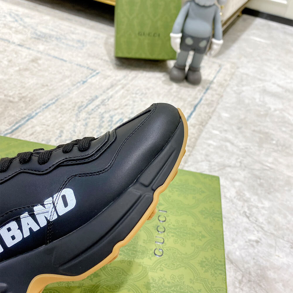 Gucci Rhyton  Gucci Band Black  Sneaker
