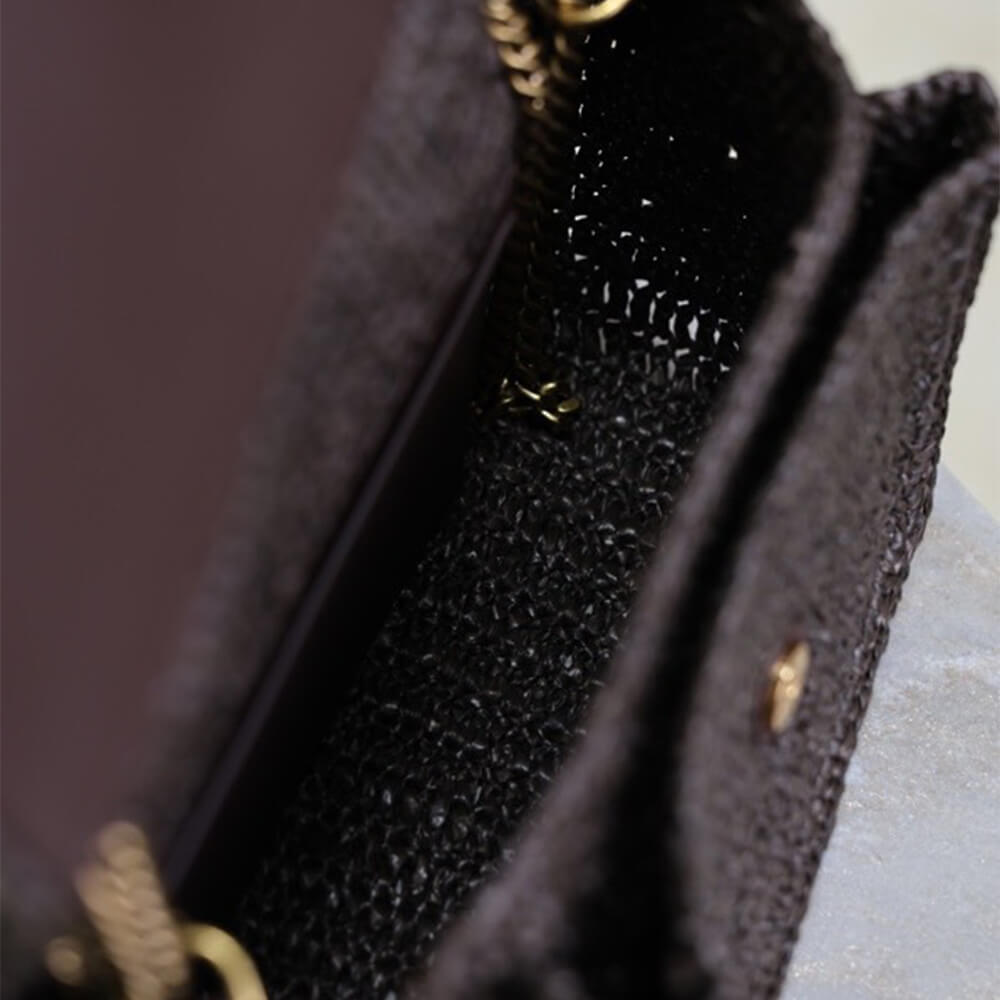 YSL NIKI medium in raffia(HIGH-END GRADE)