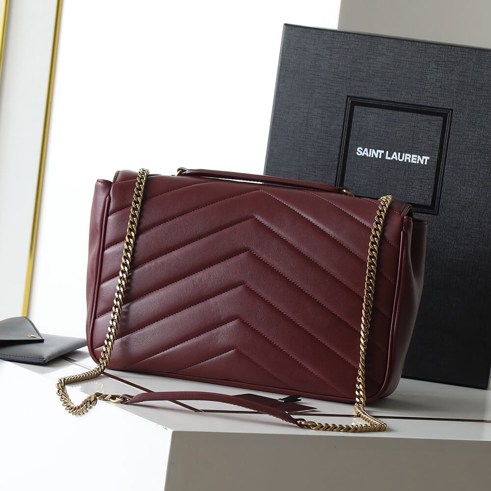 YSL LOULOU large in MATELASSE lambskin(HIGH-END GRADE)