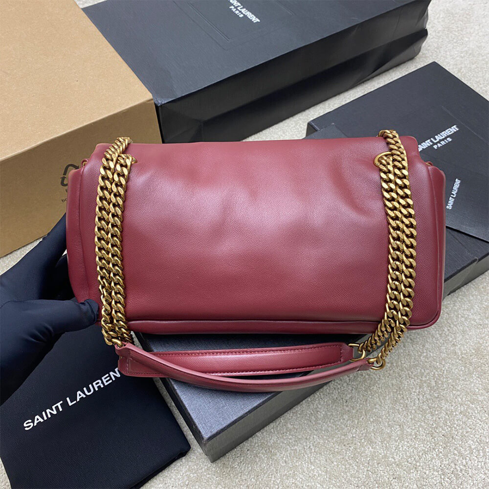 YSL calypso small in plunged lambskin