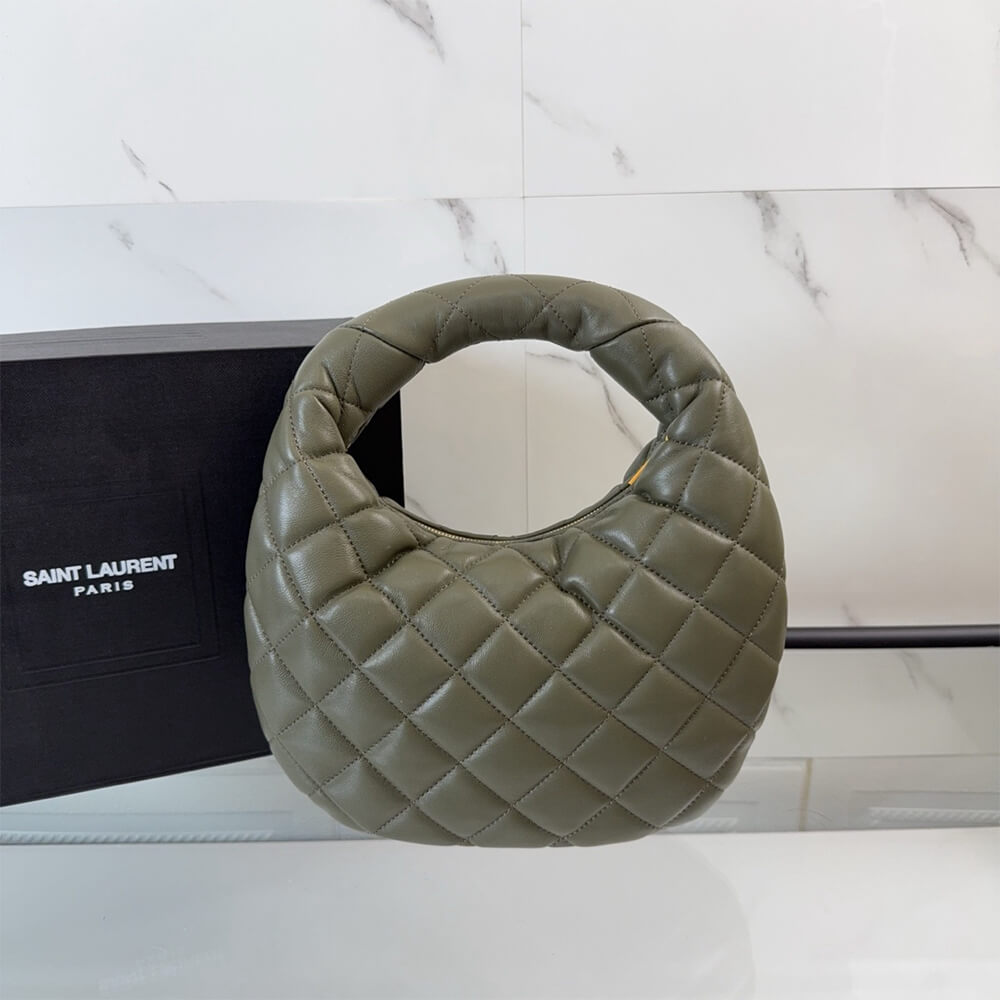 YSL ICARINO in quilted nappa(HIGH-END GRADE)