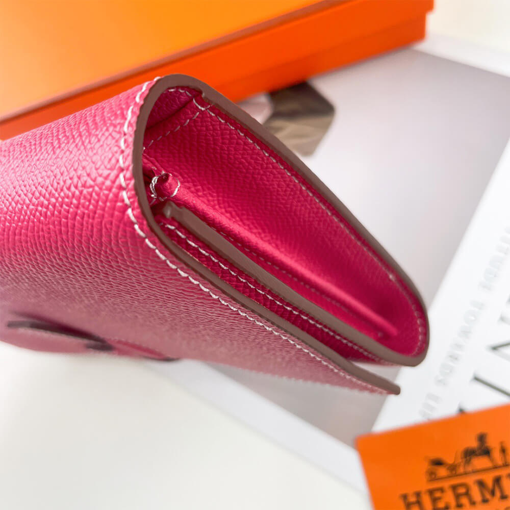 HERMES New H Passant Toutenmain wallet(HIGH-END GRADE)