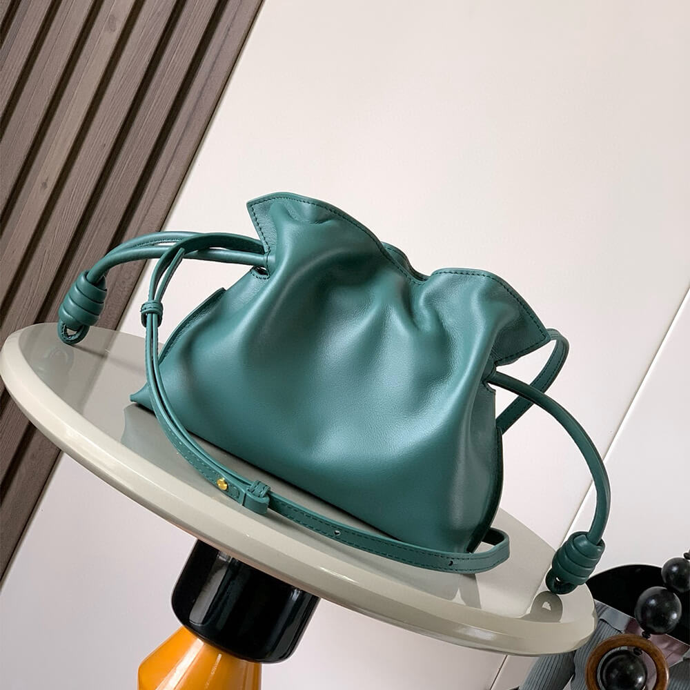 Loewe Mini Flamenco clutch in nappa calfskin(HIGH-END GRADE)