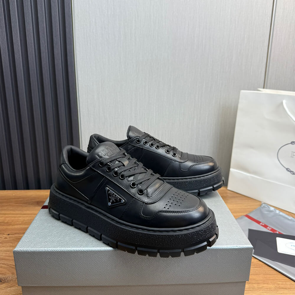 Prada Leather Sneakers