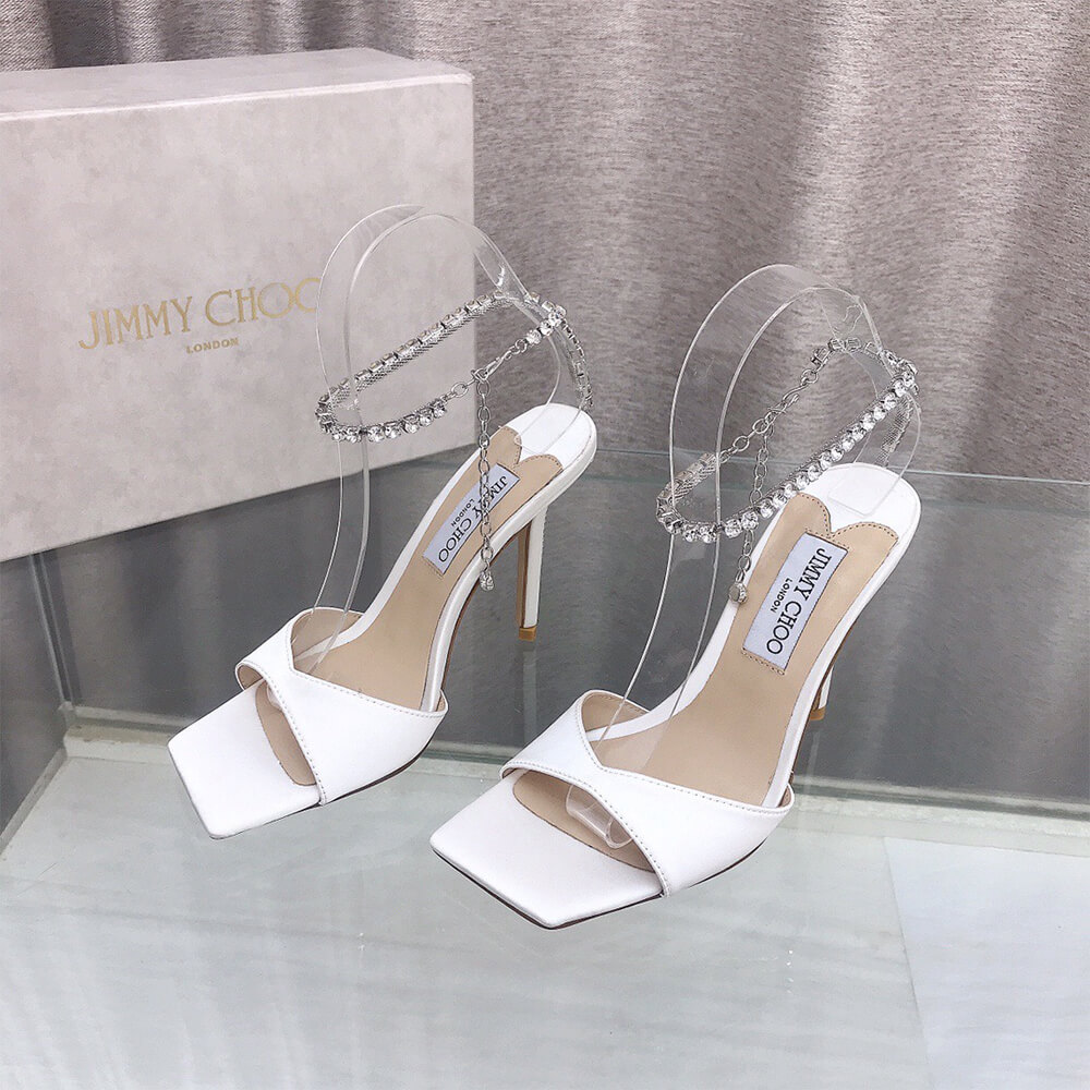 JIMMY CHOO Saeda Sandal 100