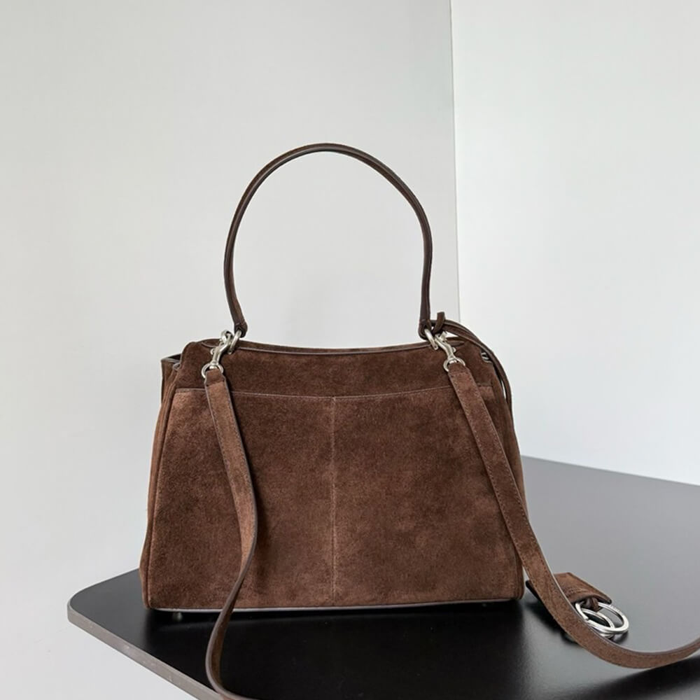 Balenciaga Rodeo Handbag Small Suede(HIGH-END GRADE)