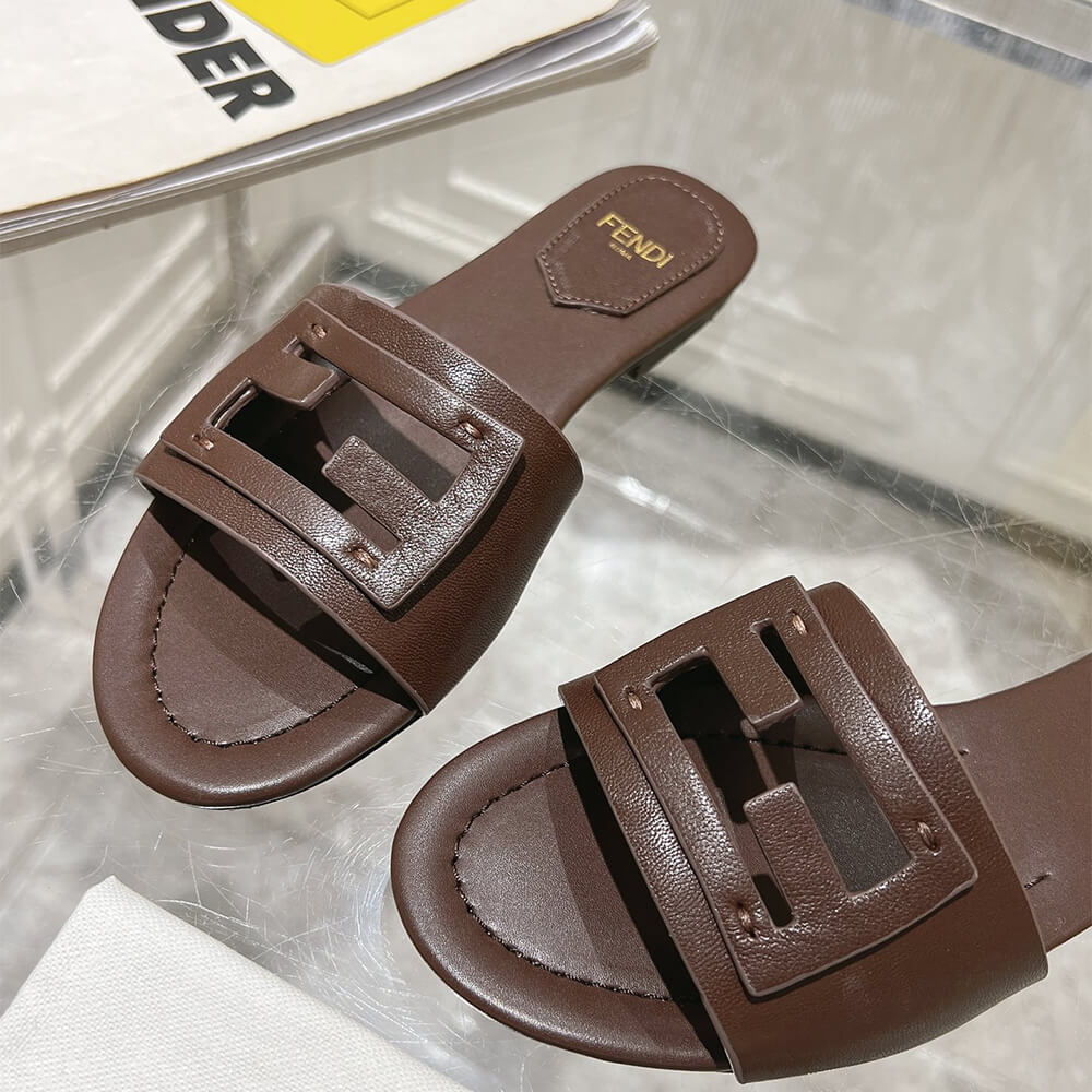 Fendi Baguette Slides