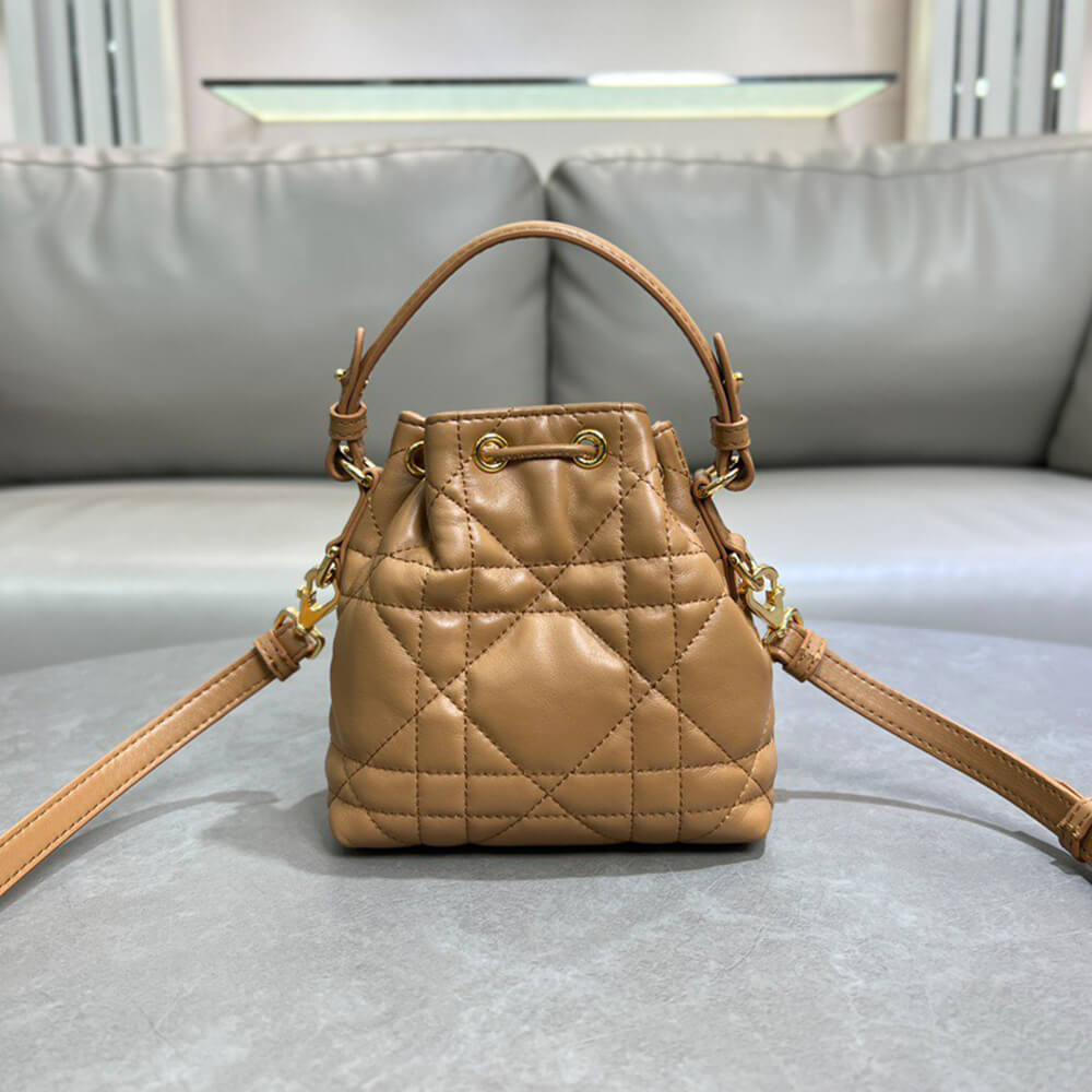 Dior Caro Nano Bucket Bag(HIGH-END GRADE)