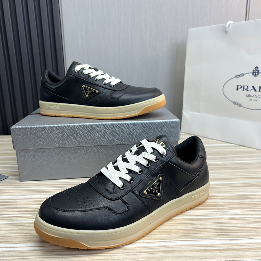 Prada Downtown nappa leather sneakers