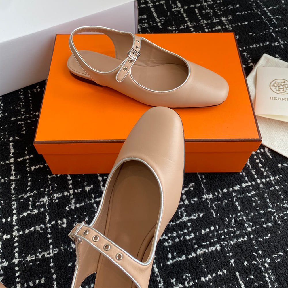 HERMES Kleo slingback