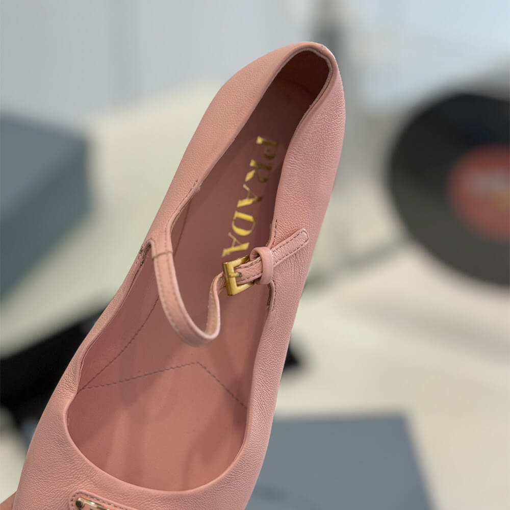 PRADA Nappa leather ballerinas