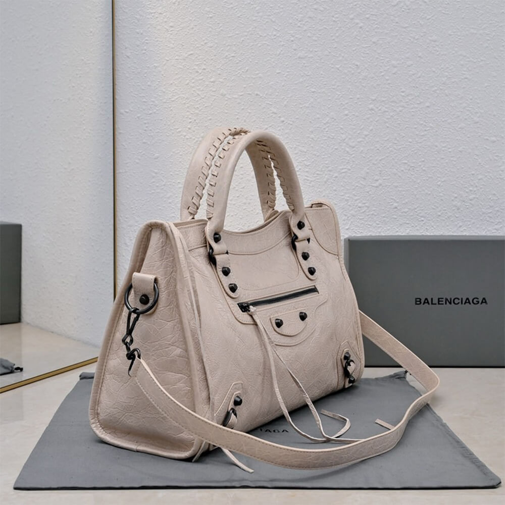 Balenciaga Women s Le City Bag Medium(HIGH-END GRADE)
