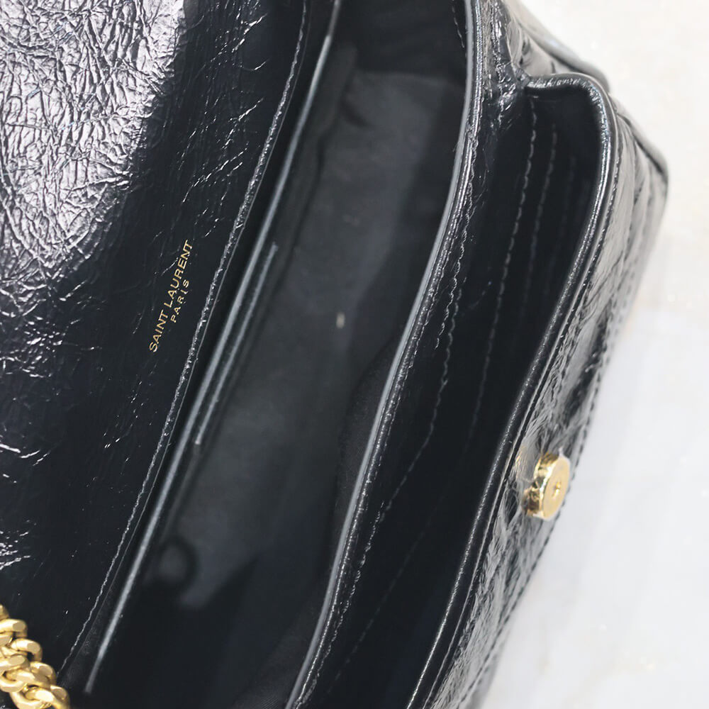 YSL NIKI baby in vintage leather(HIGH-END GRADE)