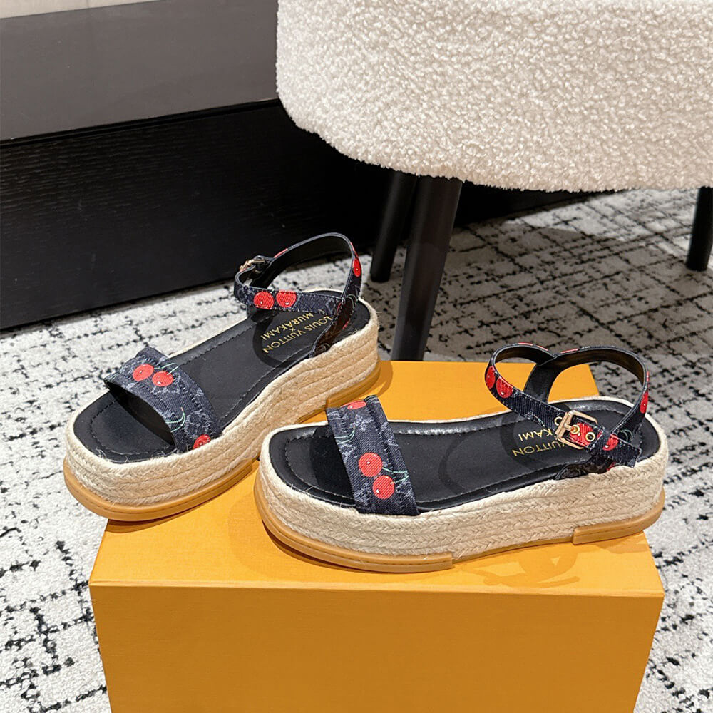 LV x TM Maya Platform Sandal