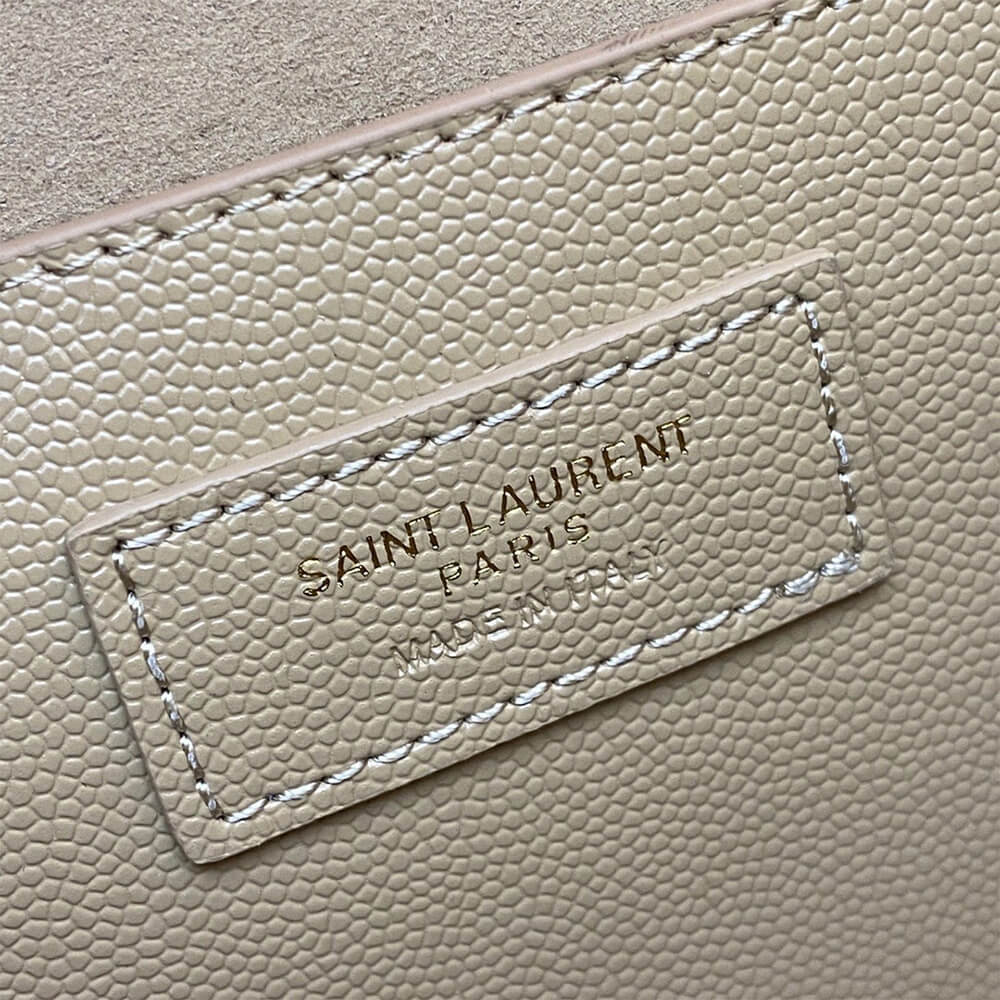 YSL kate medium in grain de poudre embossed leather