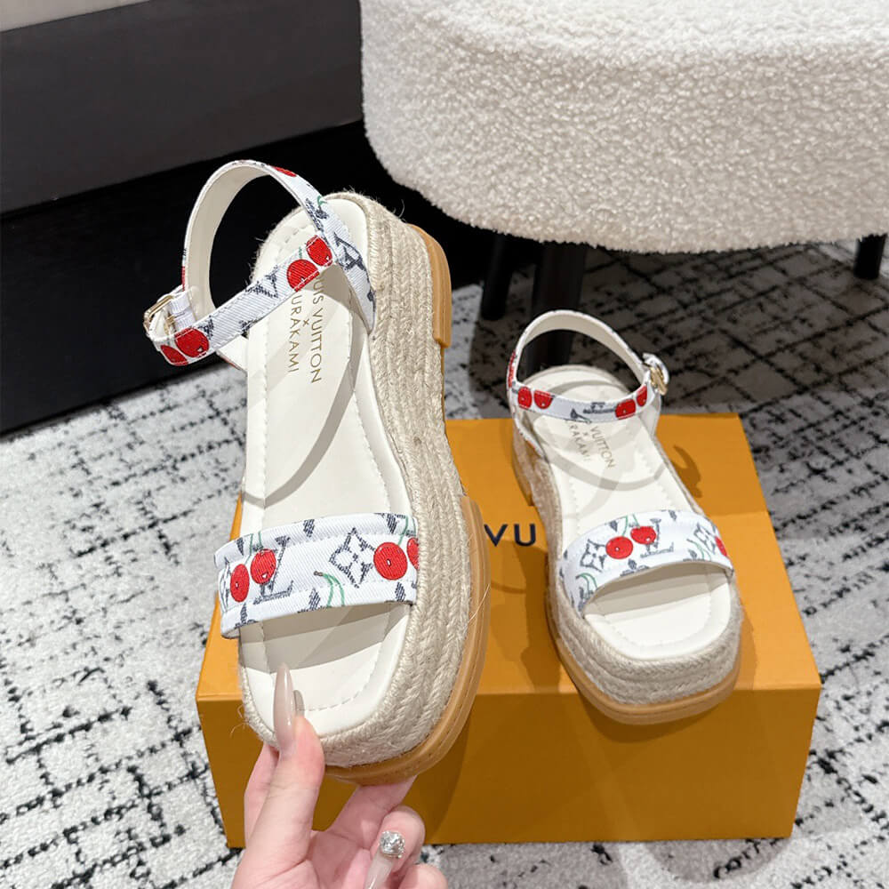 LV x TM Maya Platform Sandal