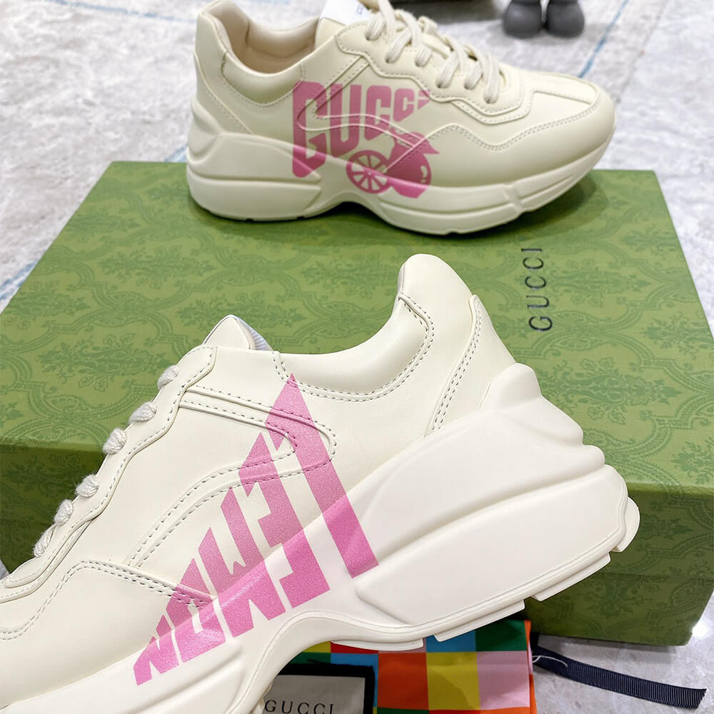 Rhyton Rhyton  Lemon GUCCI  Sneaker