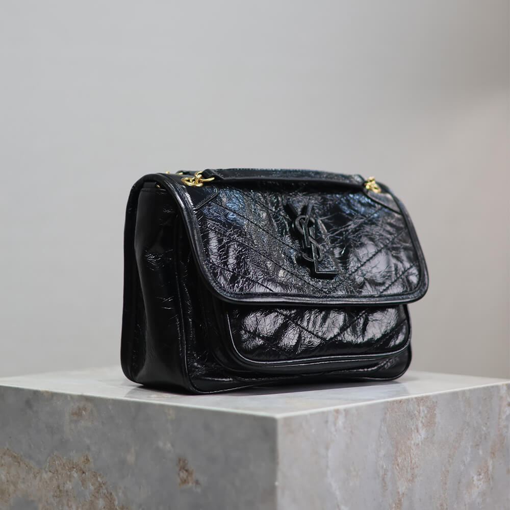 YSL NIKI baby in vintage leather(HIGH-END GRADE)