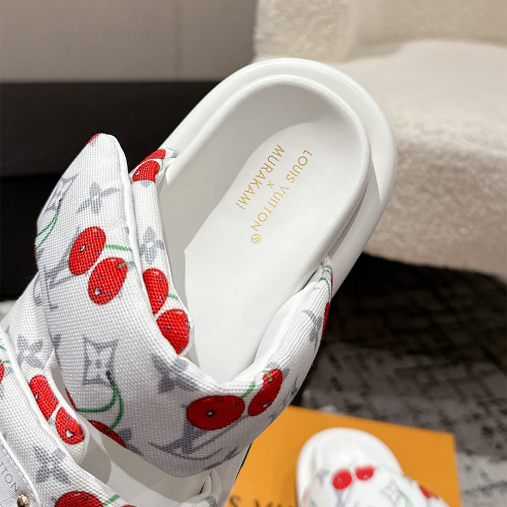 LV x TM Pool Pillow Flat Comfort Mule