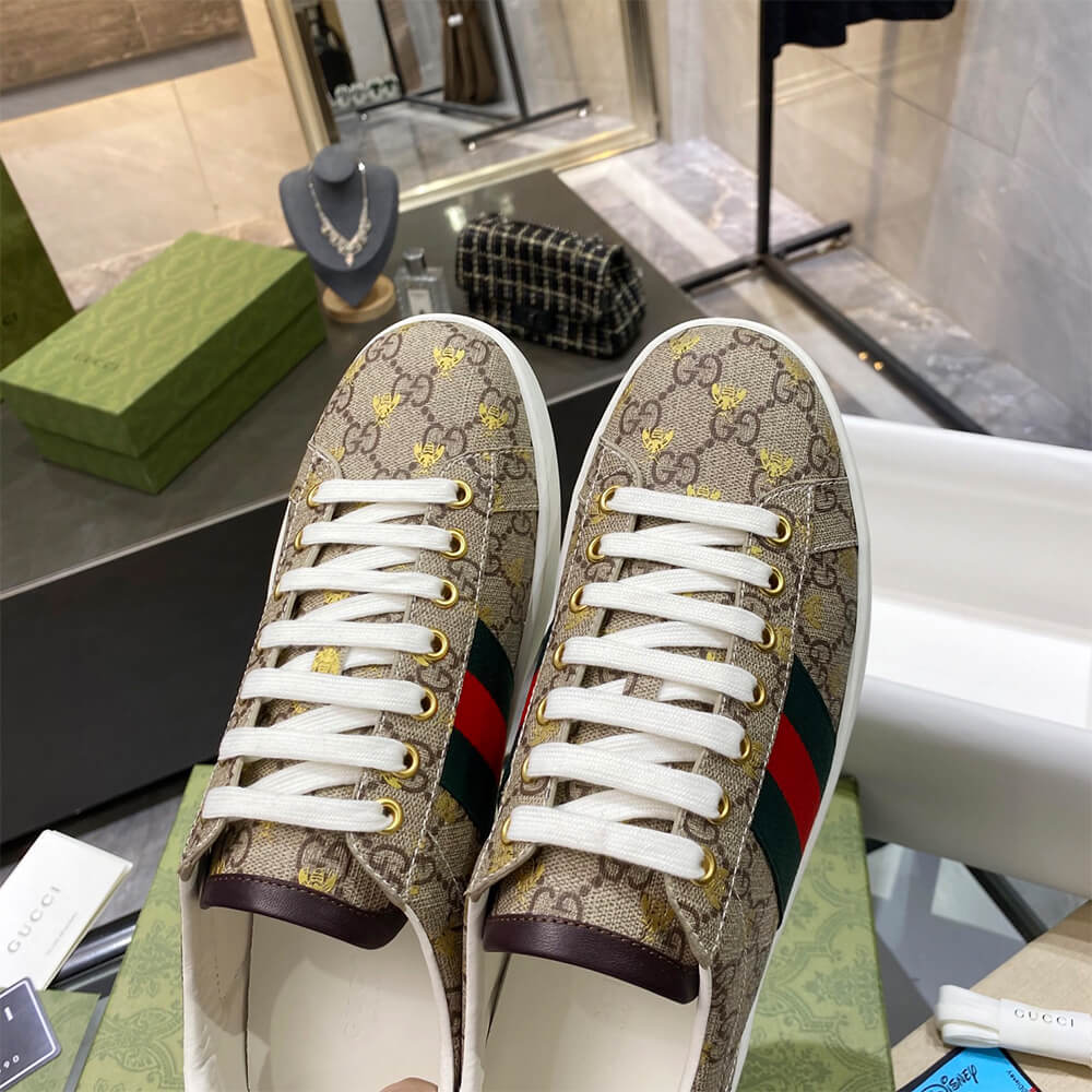 Ace GG Supreme sneaker with bees