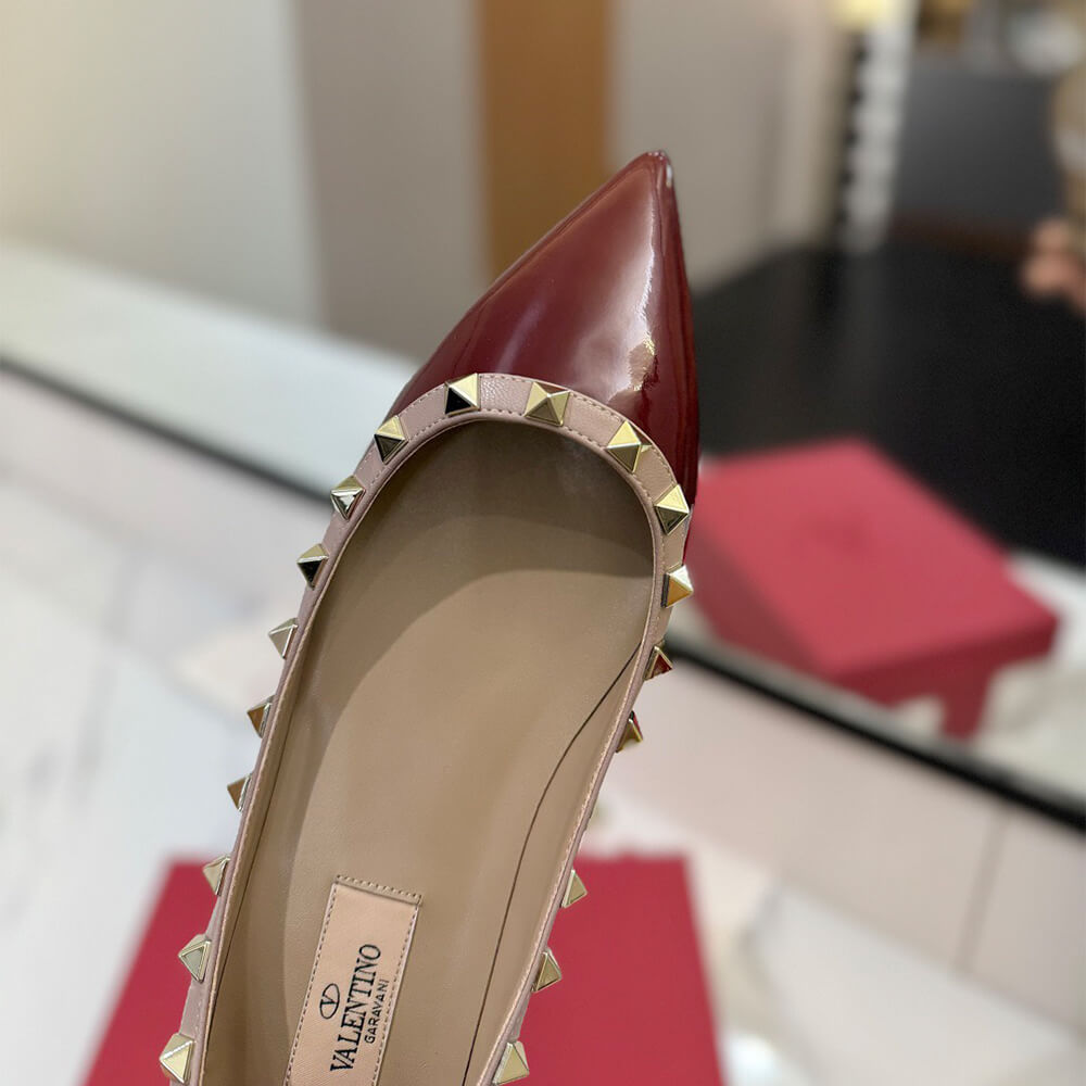 VALENTINO ROCKSTUD BALLET FLAT