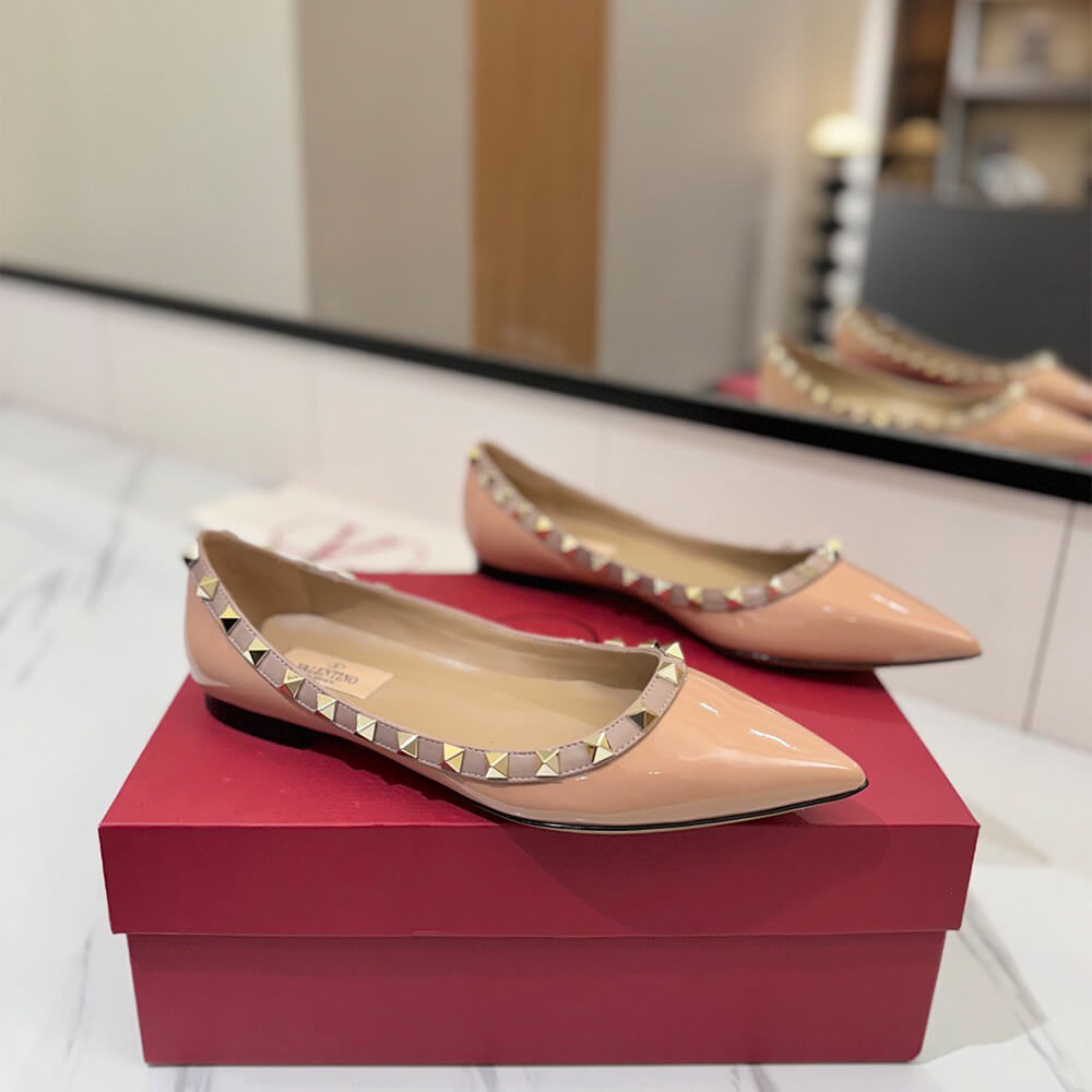 VALENTINO ROCKSTUD BALLET FLAT