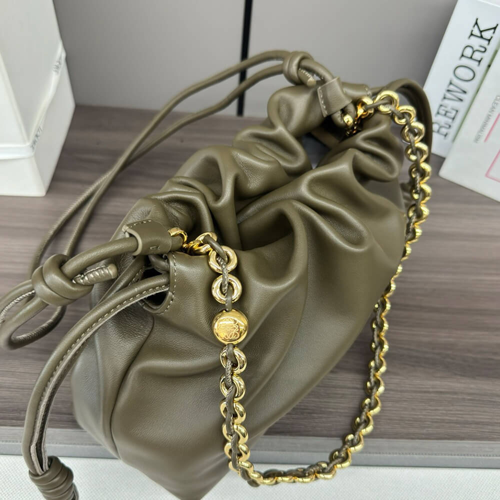 Loewe Medium Flamenco purse in mellow nappa lambskin