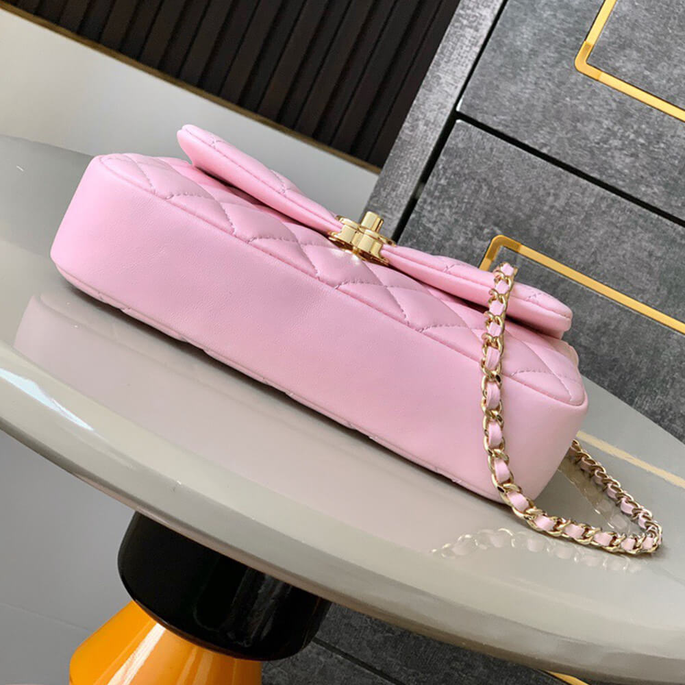 Chanel FLAP PHONE HOLDER WITH CHAIN(HIGH-END GRADE)