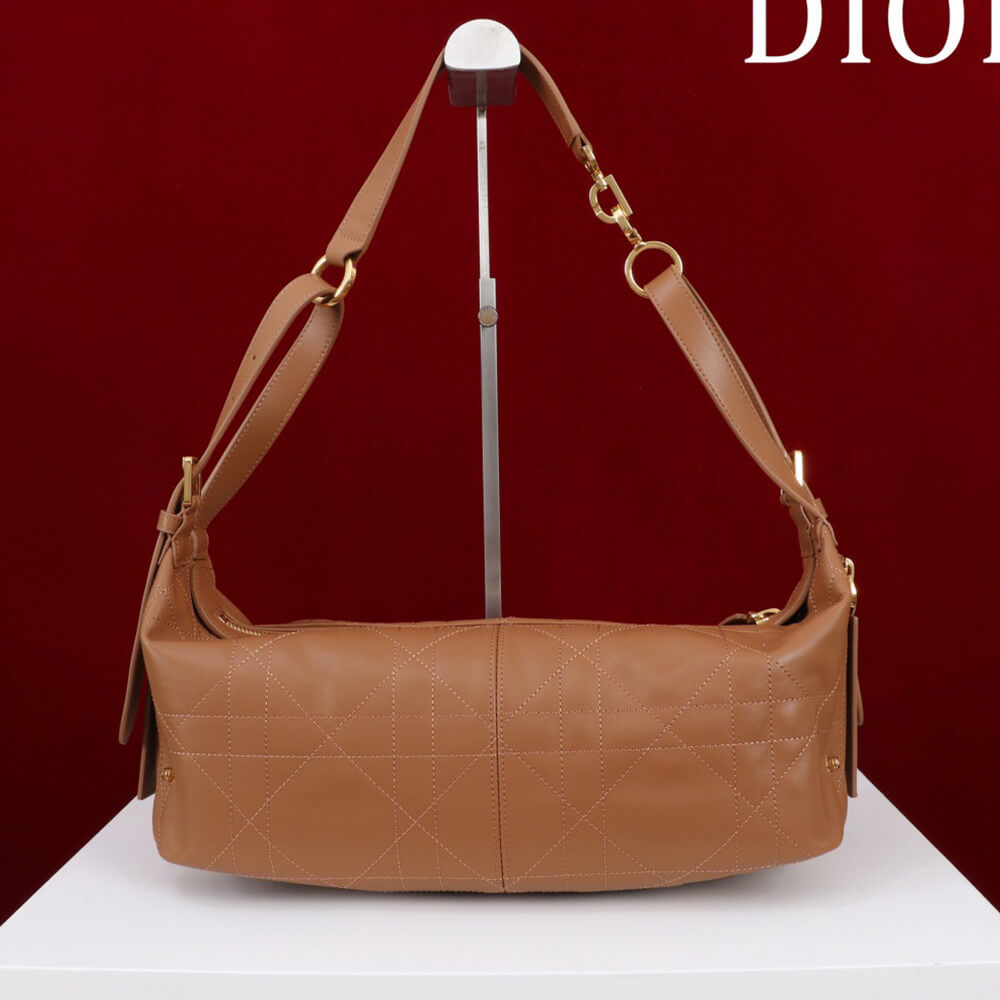 Dior Medium D-Journey Bag in Vintage Smooth Calfskin(HIGH-END GRADE)