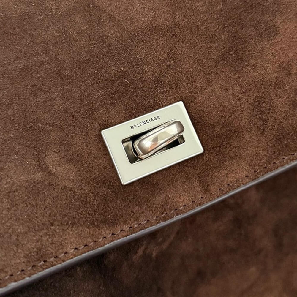 Balenciaga Rodeo Handbag Medium Suede(HIGH-END GRADE)