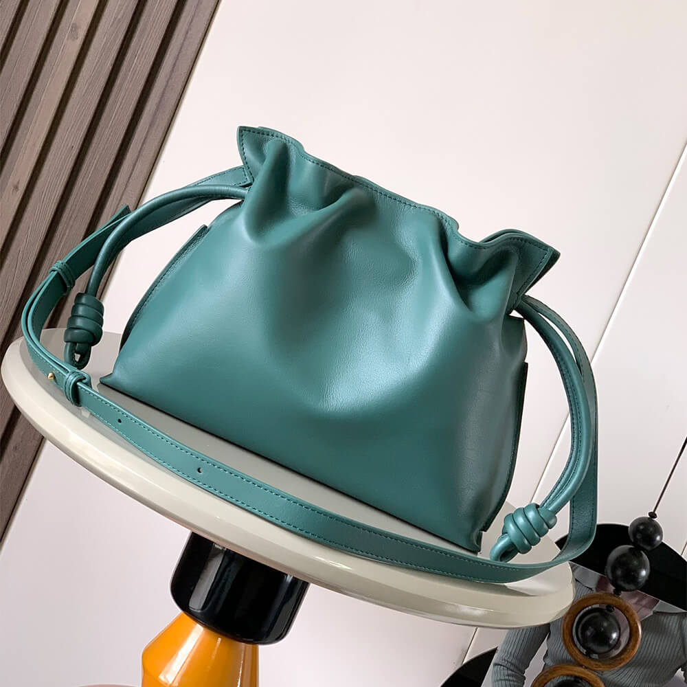 LOEWE Medium Flamenco clutch in nappa calfskin(HIGH-END GRADE)