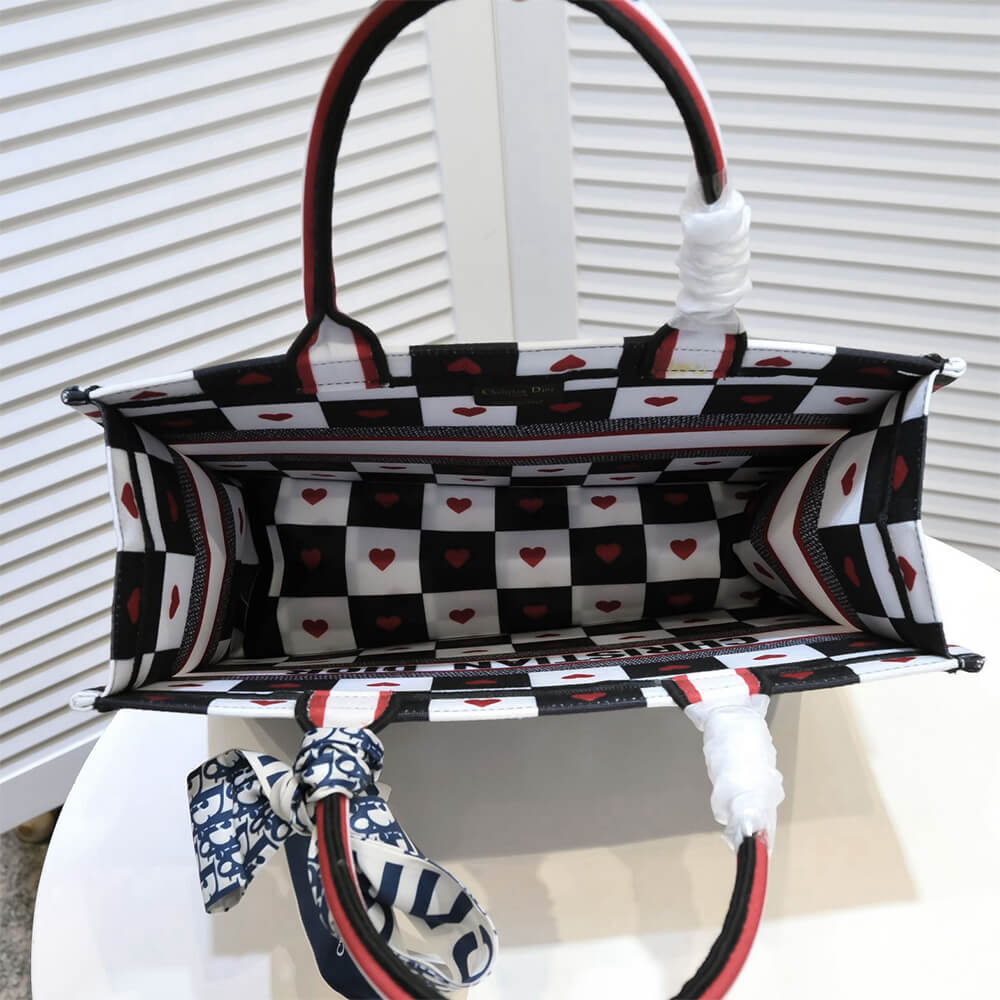MEDIUM DIORAMOUR DIOR BOOK TOTE