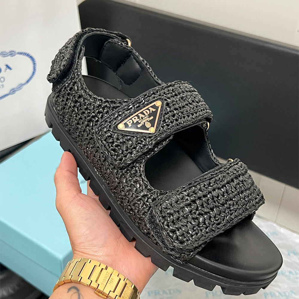 Prada Crochet sandals