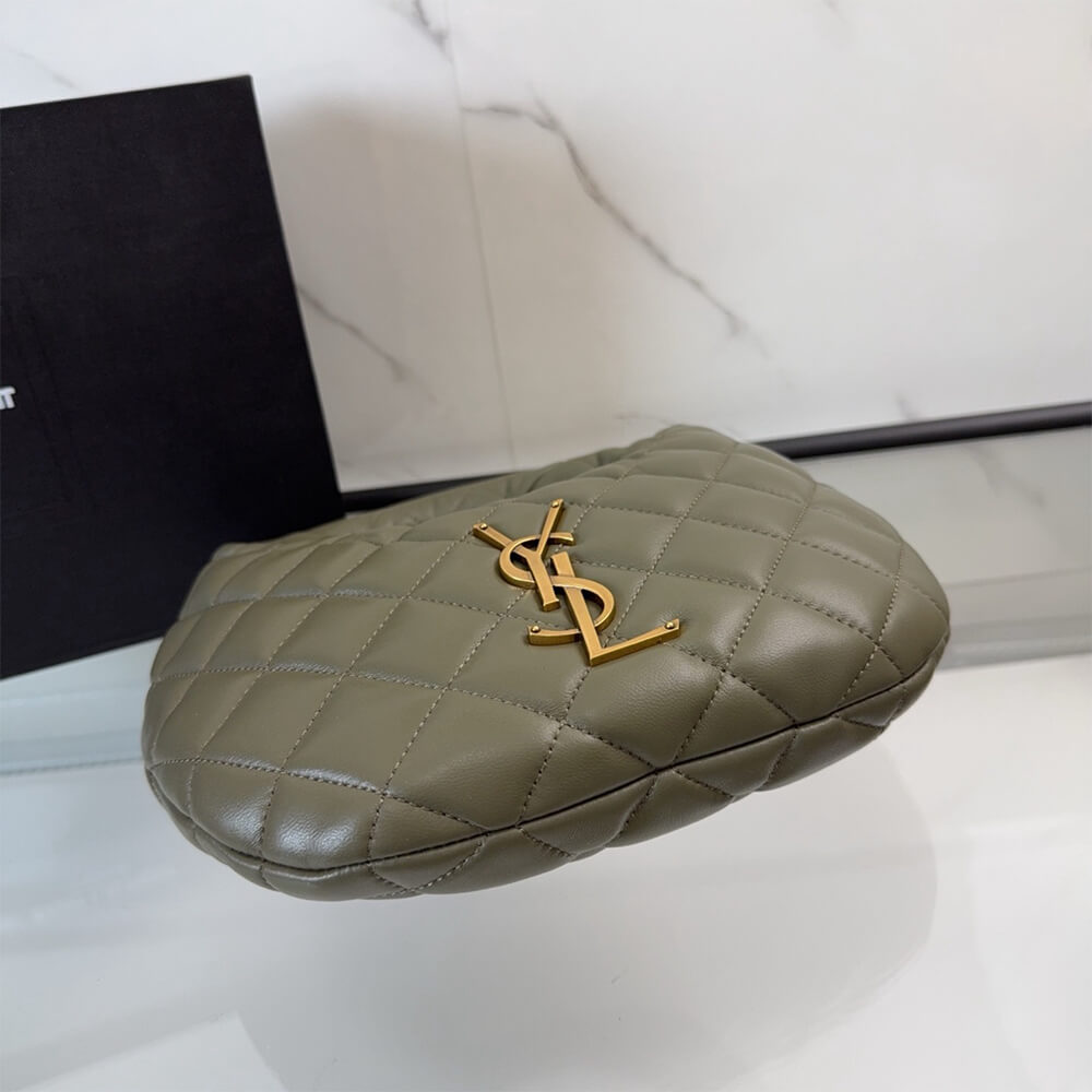 YSL ICARINO in quilted nappa(HIGH-END GRADE)