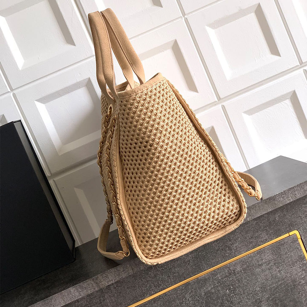 CHANEL Deauville Large Tote(HIGH-END GRADE)