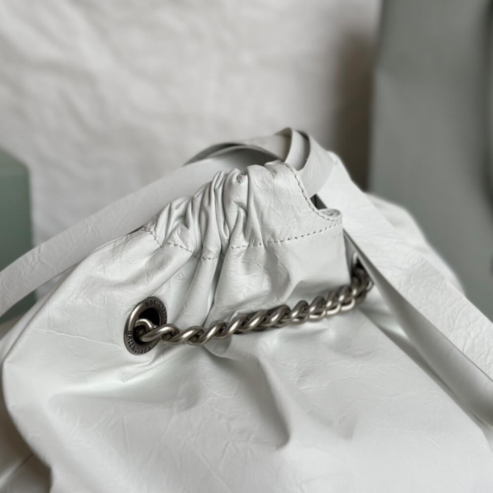 Balenciaga Women s Crush Tote Bag Medium(HIGH-END GRADE)