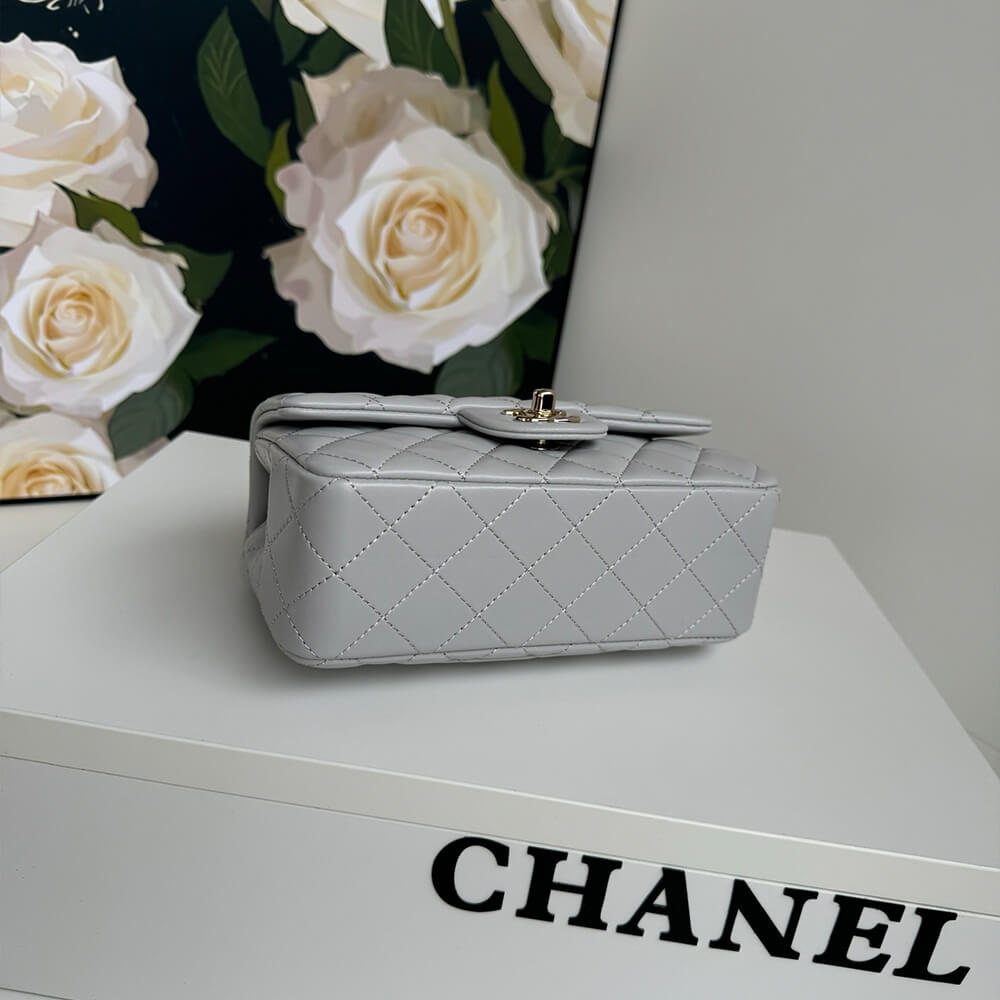 CHANEL Mini Classic Handbag With Top Handle