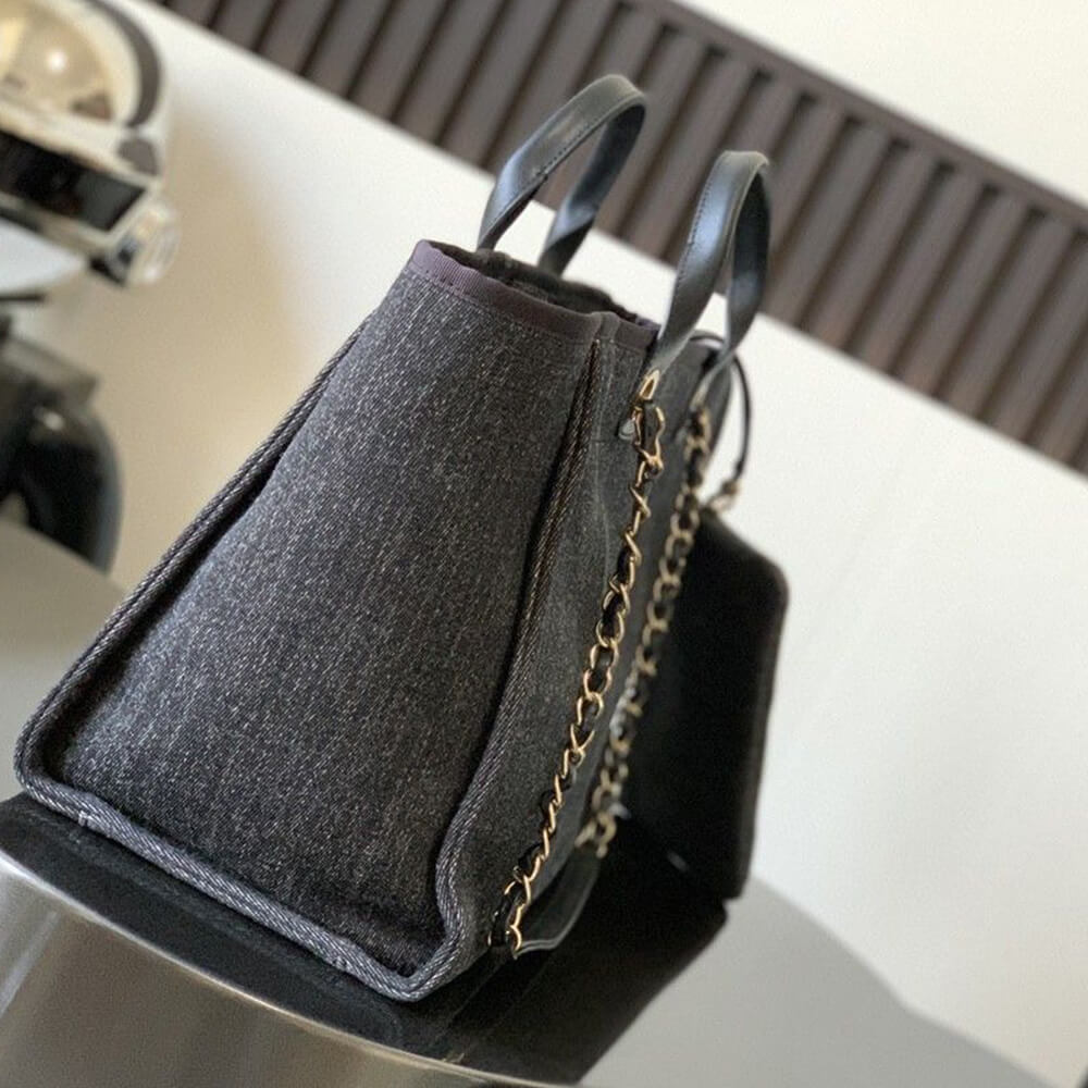 CHANEL LARGE DEAUVILLE TOTE(HIGH-END GRADE)