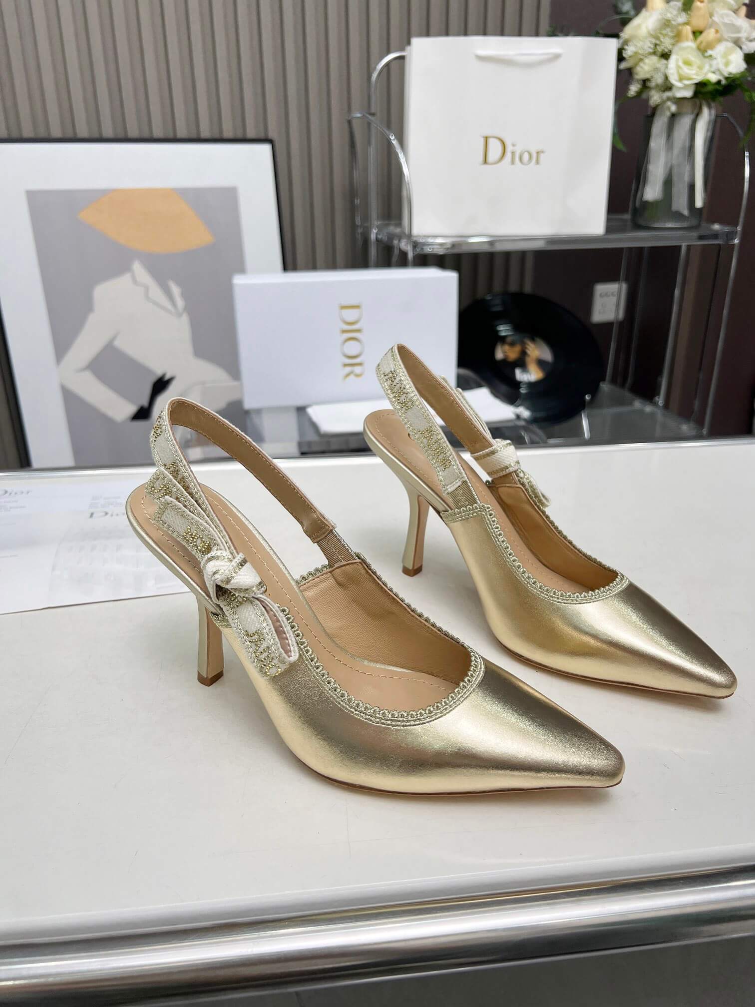 J Adior Slingback Pump