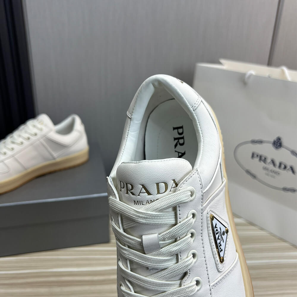 Prada Downtown nappa leather sneakers