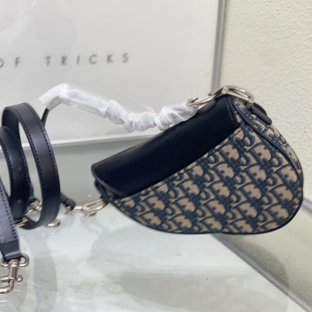 Dior Mini Saddle Bag with Strap