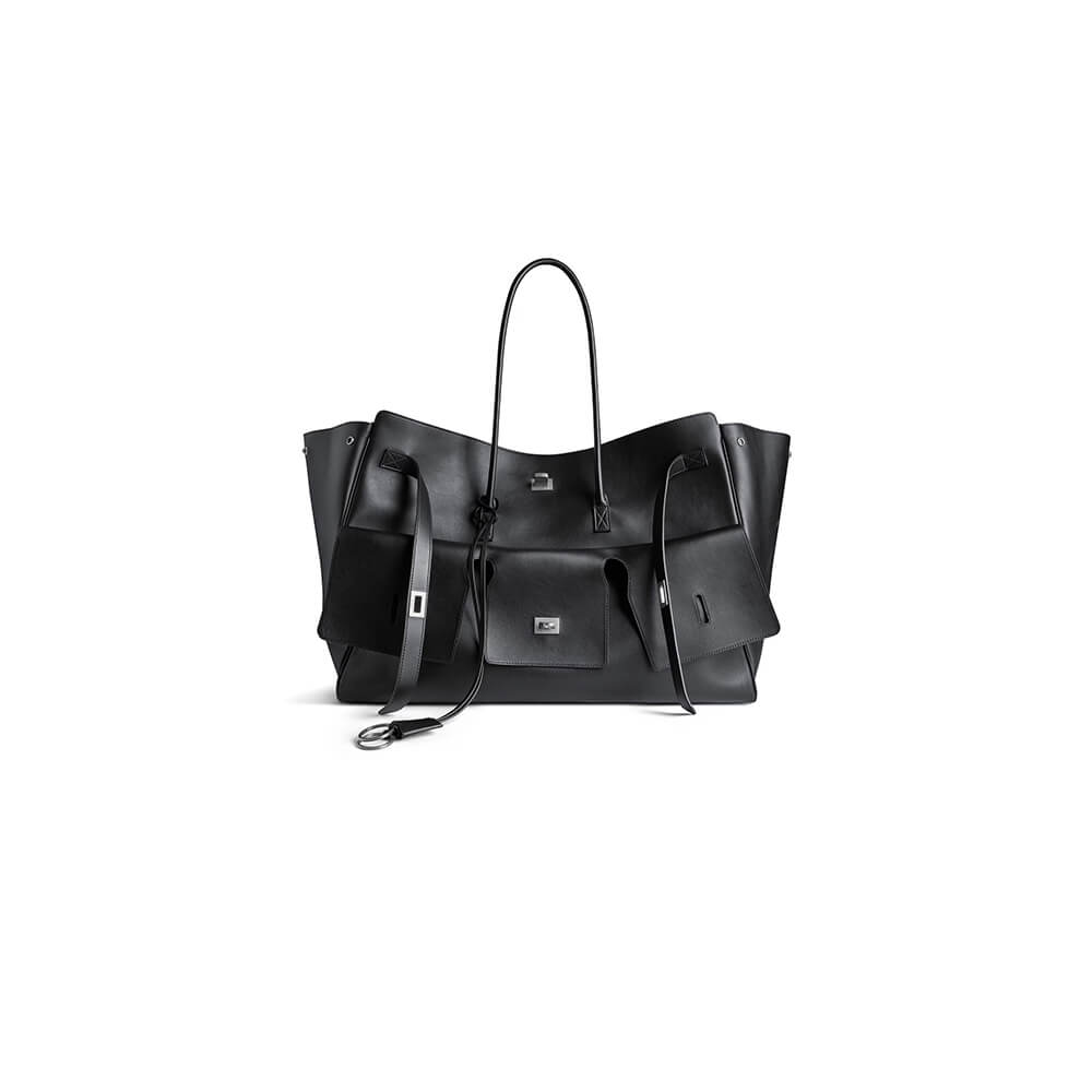 Balenciaga Bel Air Carry All Bag Xl in Black(HIGH-END GRADE)