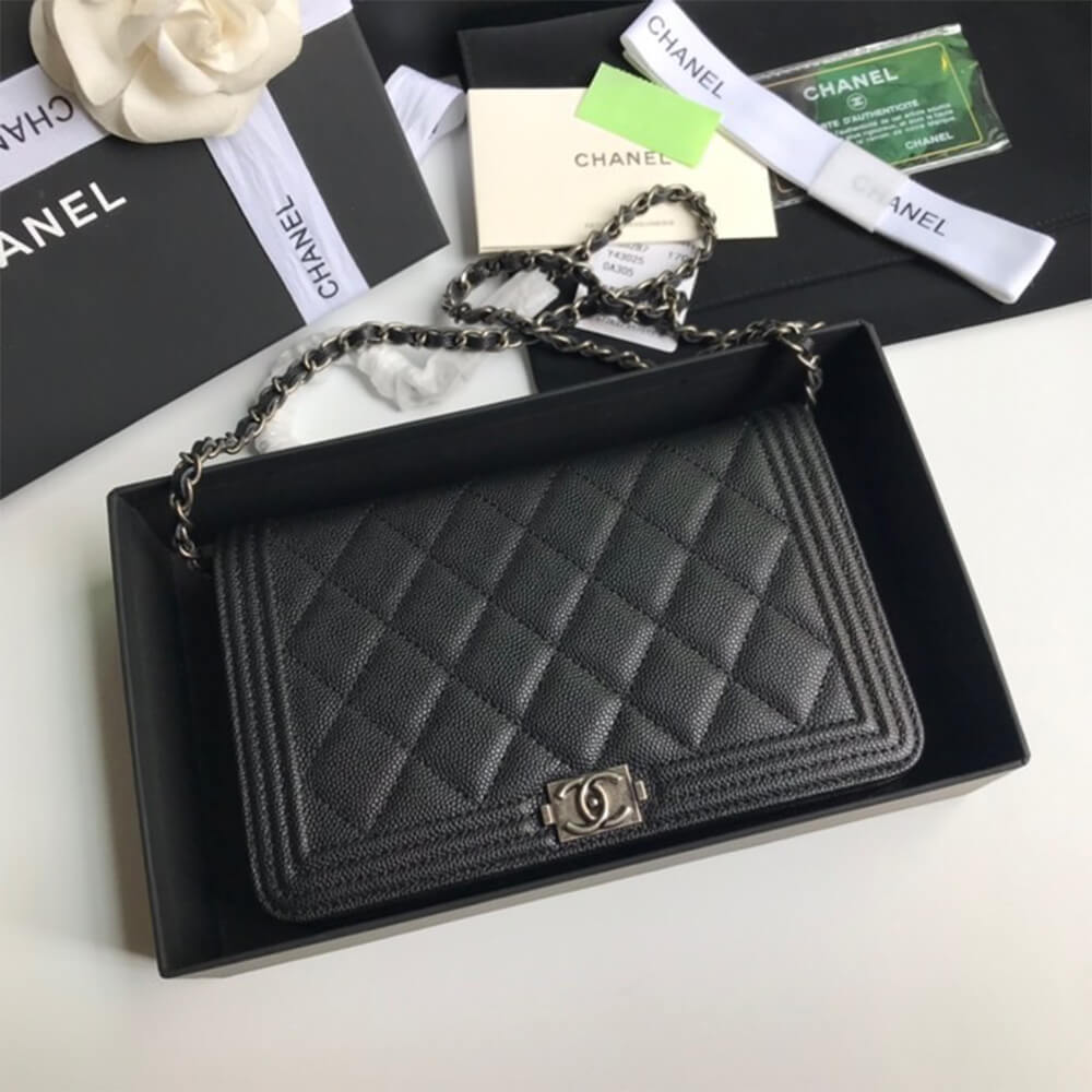 Chanel BOY CHANEL Wallet On Chain(high-end grade)