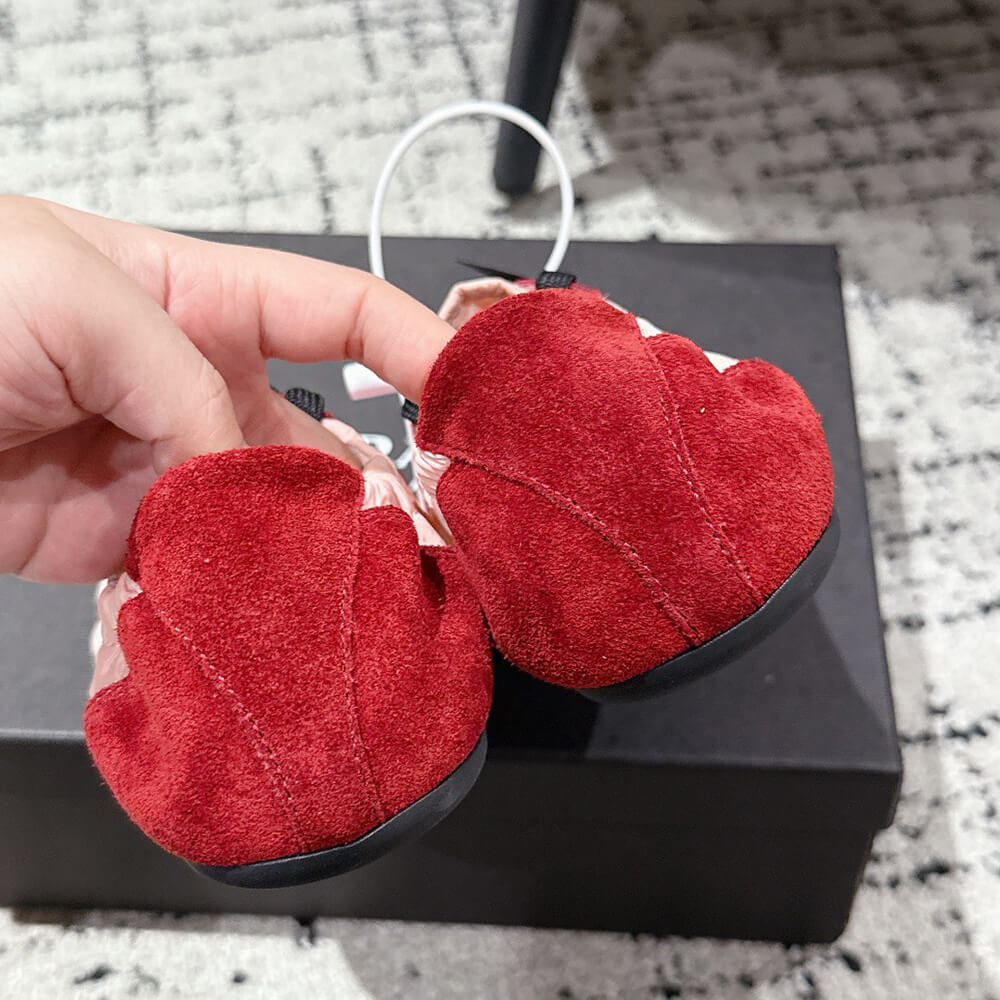 PRADA Collapse Re-Nylon and suede elasticized sneakers